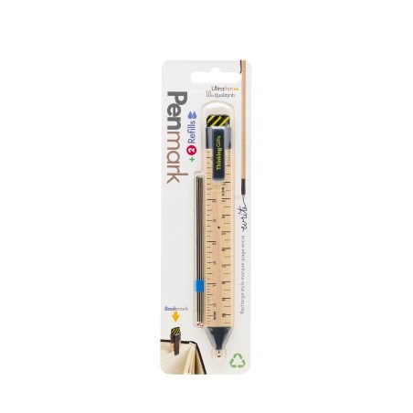 Flexilight Pen Bookmark Ruler With Refills - Kalem Kitap Ayracı Cetvel (Yedek Kartuşlu)
