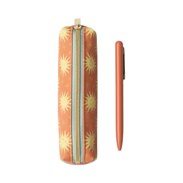 Designworks Ink Kalem  &  Kalemlik  Seti- Terracotta Sun