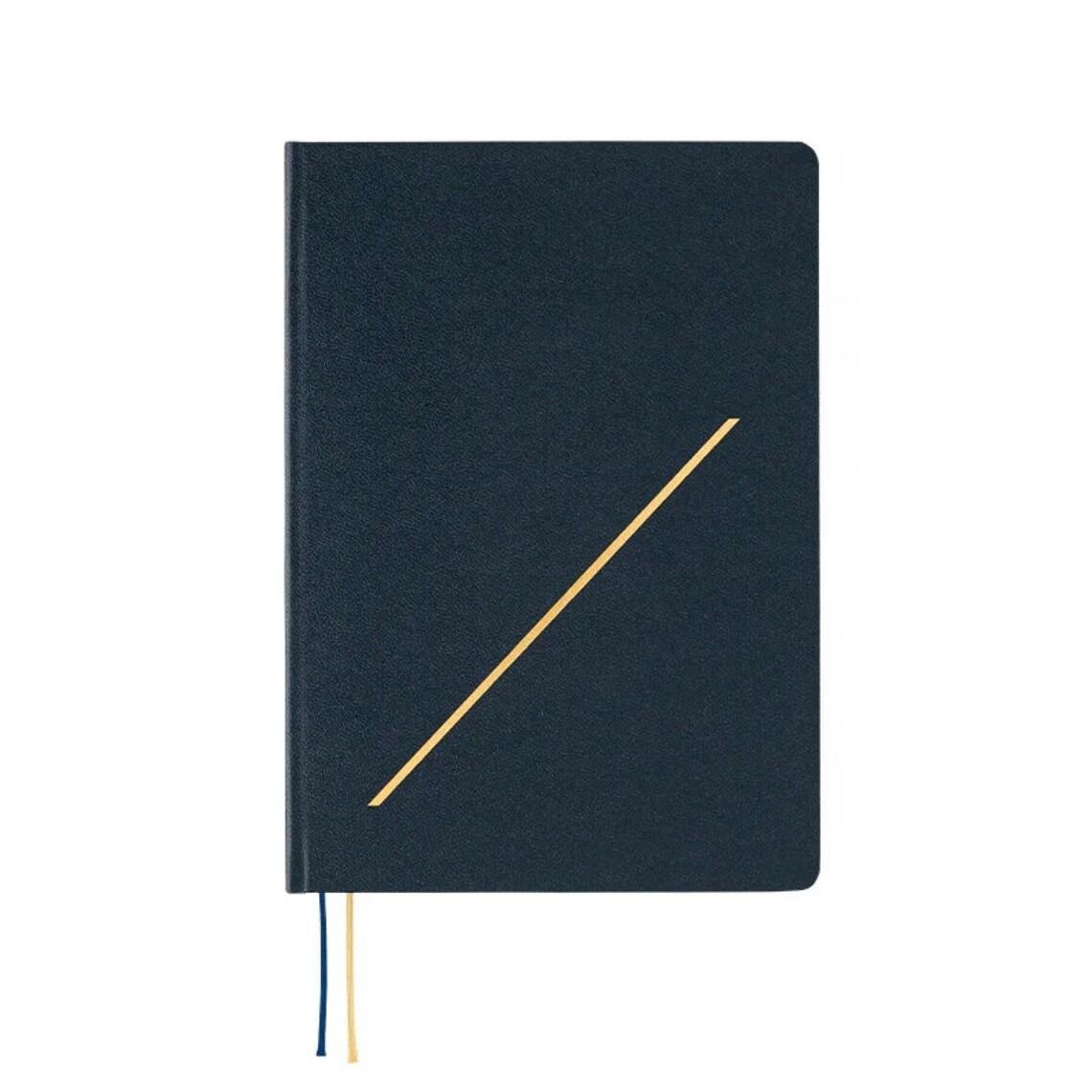 Hobonichi Techo 2024 Slash (Black) HON / A5 Size / Daily / Jan start / Mon start - Japanese Edition