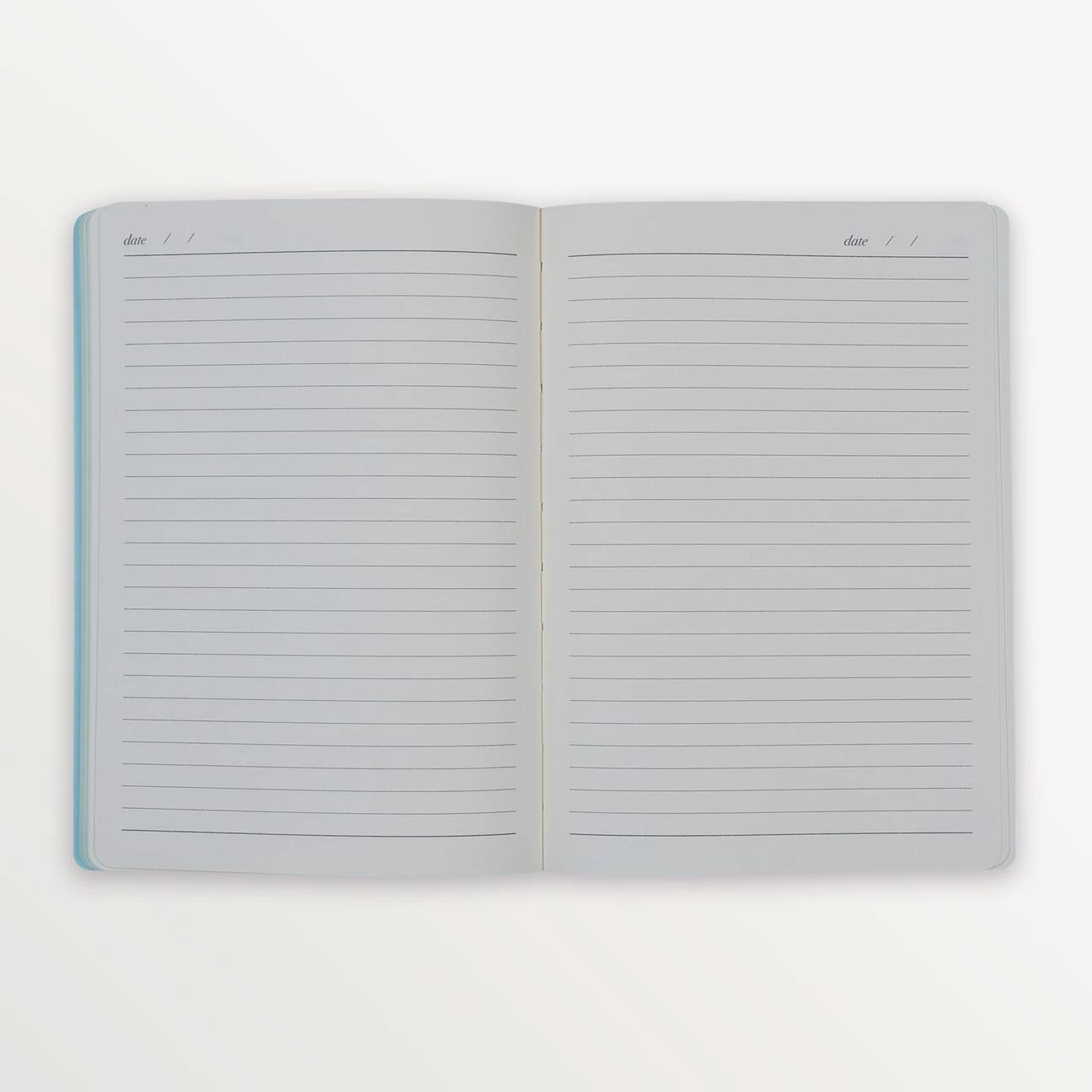 EPISODE TO THE SHORE BRIGHT CORAL A5 PERFECT BOUND NOTEBOOK