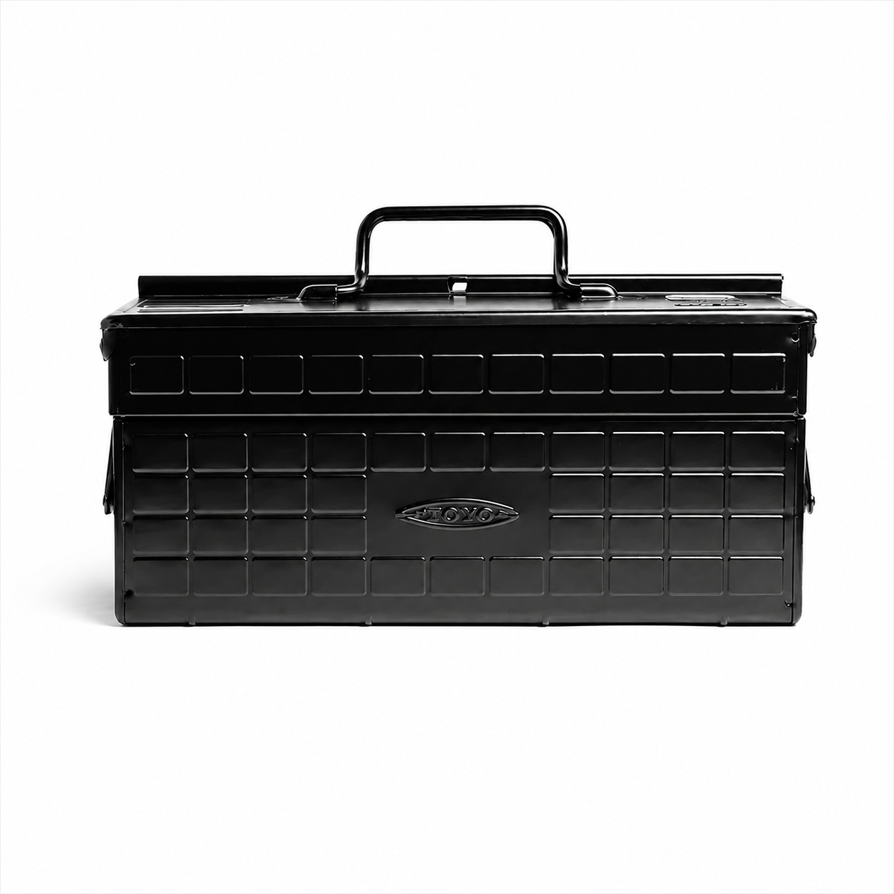 Toyo Steel ST-350 Tool Storage Box Black Metal Saklama Kutusu