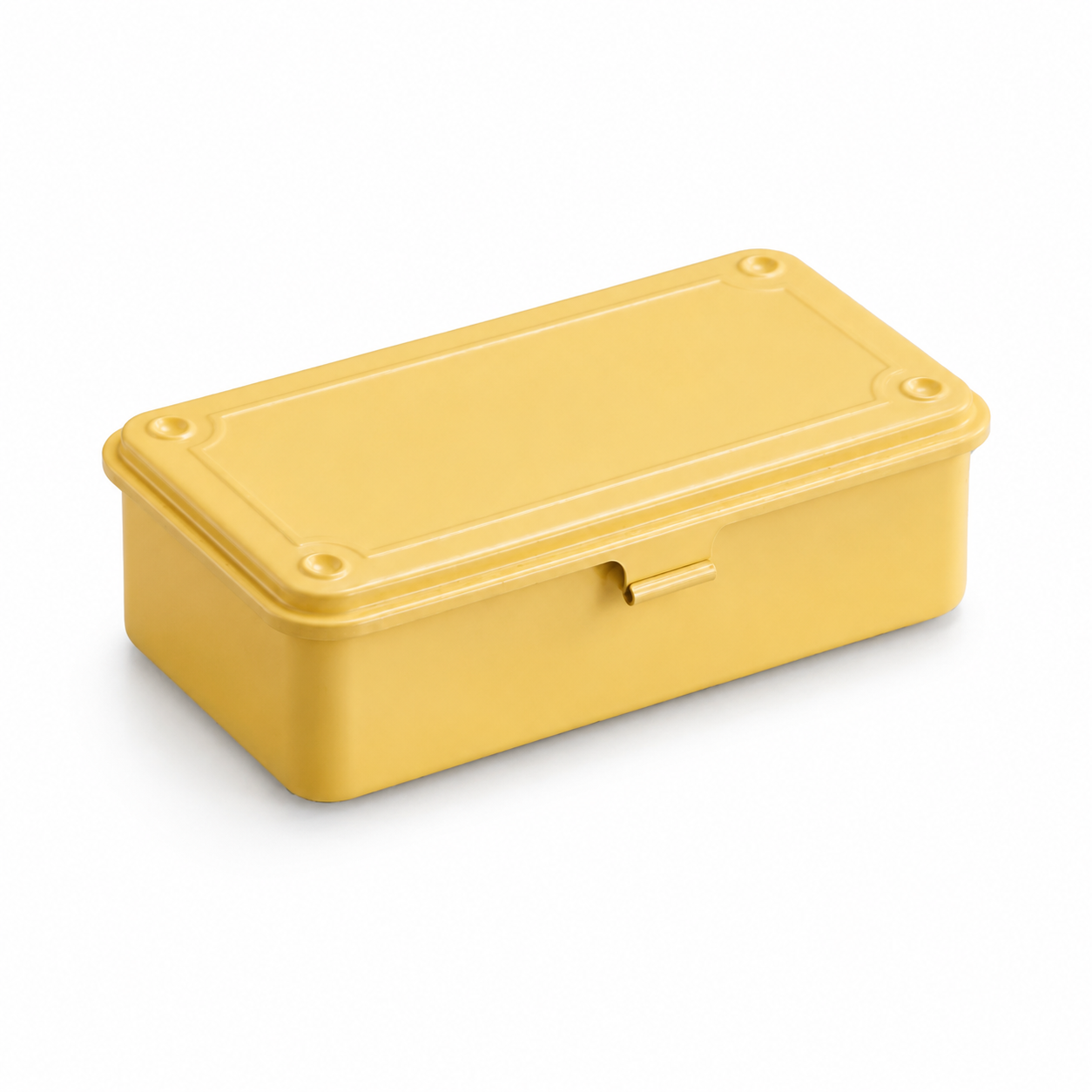 Toyo Steel T-190 Tool Storage Box Italian Yellow Metal Saklama Kutusu