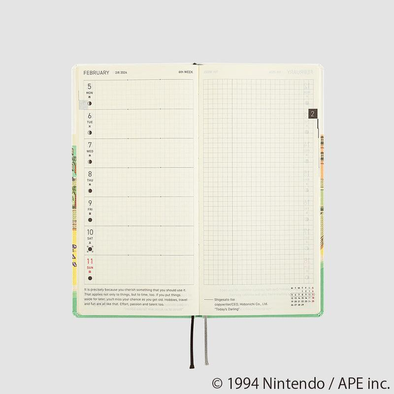 Hobonichi Weeks Japanese Version 2024 Jan. Start Mother:Summers ( Sticker Hediyeli Set)