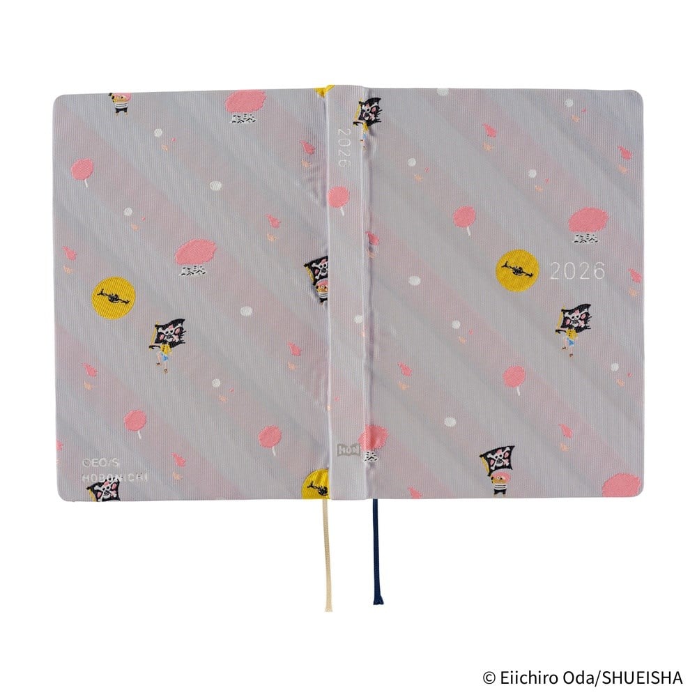 Hobonichi Ajanda Techo HON - A6 Japanese - ONE PIECE magazine: Hiriluk's Cherry Blossoms - 2026 Jan Start