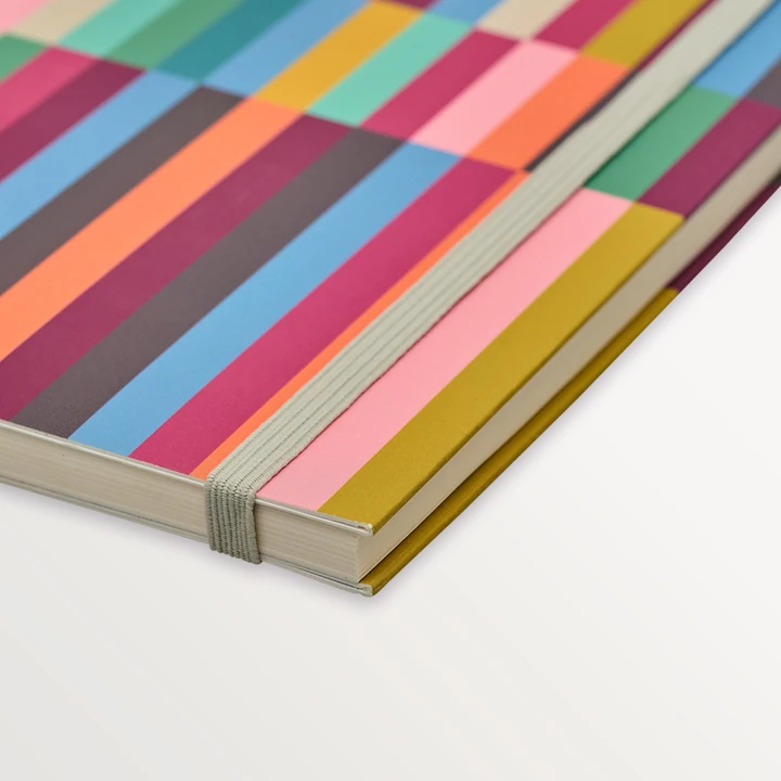 EPISODE STRIPE SPECTRUM SEGMENTS XL PERFECT BOUND NOTEBOOK