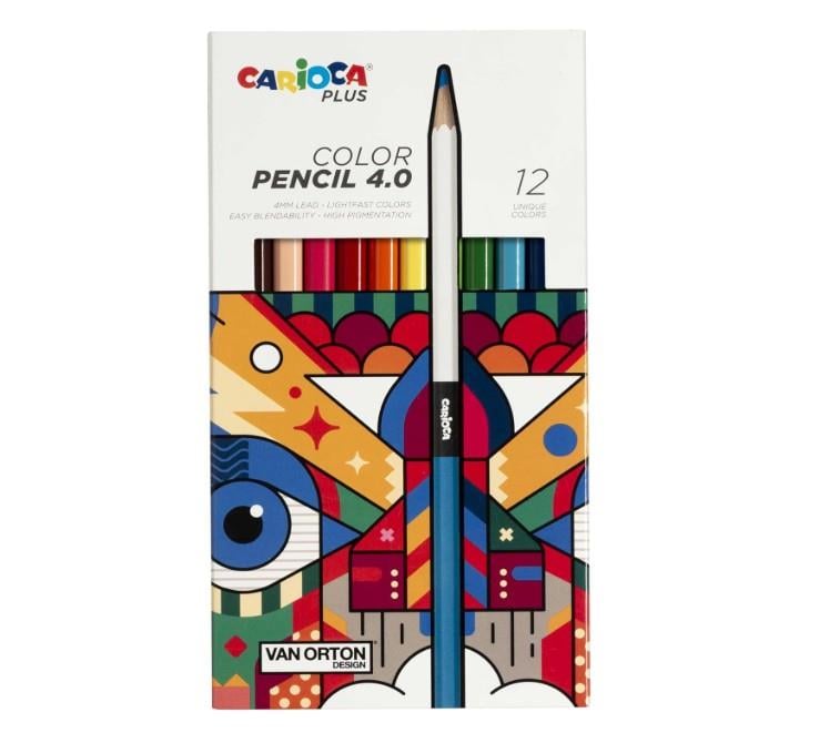 Carioca Plus 4.0 Kuru Boya Kalem Seti 12'li   