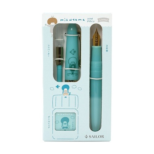 Sailor Profit Junior +10 x Mizutama Limited Edition Dolma Kalem Seti Saezuri