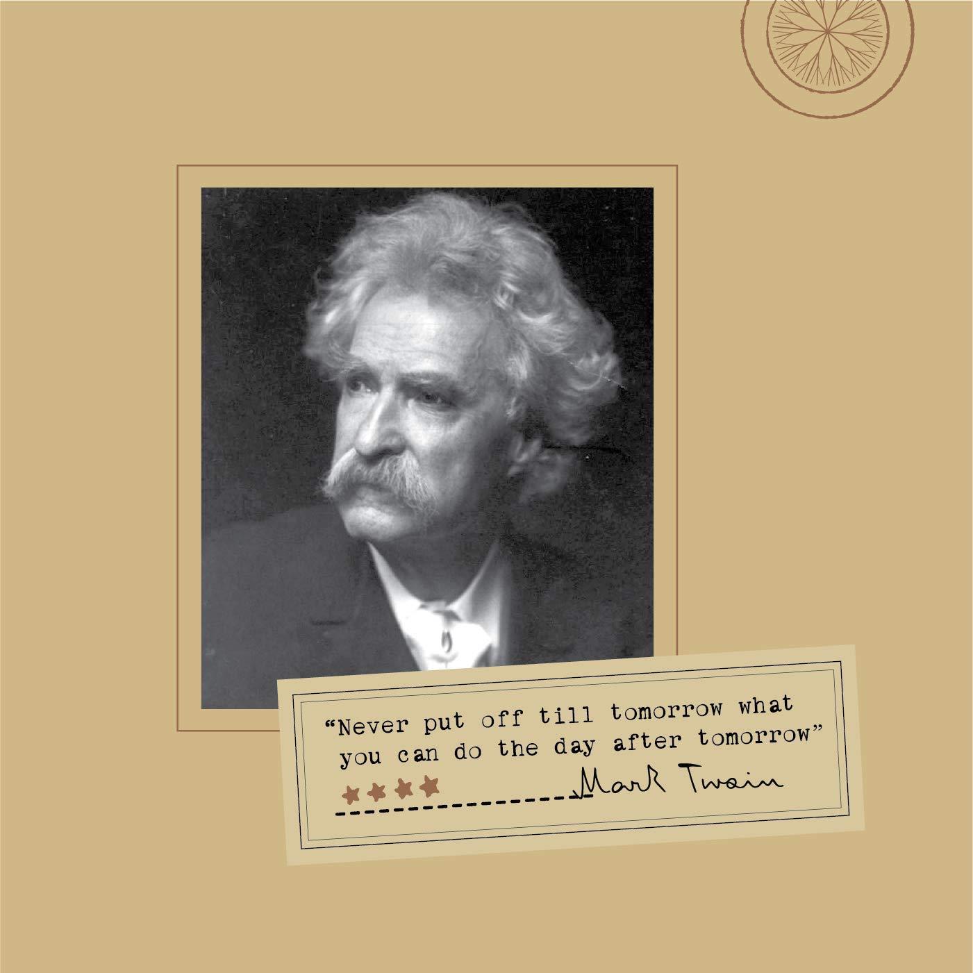 Paddywax Library Candle Two Wick Travel Tin Teneke Mum Mark Twain