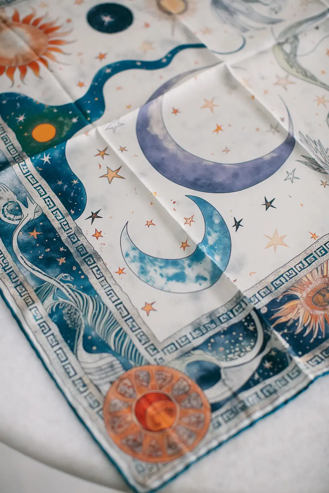 Celestial Myths İpek Fular