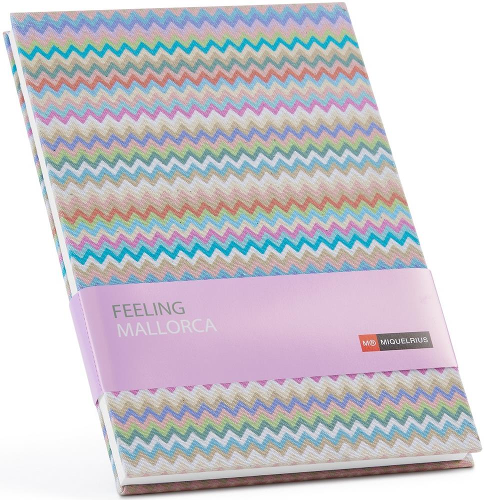 Miquelrius Mallorca Collection 14 x 20 cm Zig Zag Noktalı Defter  
