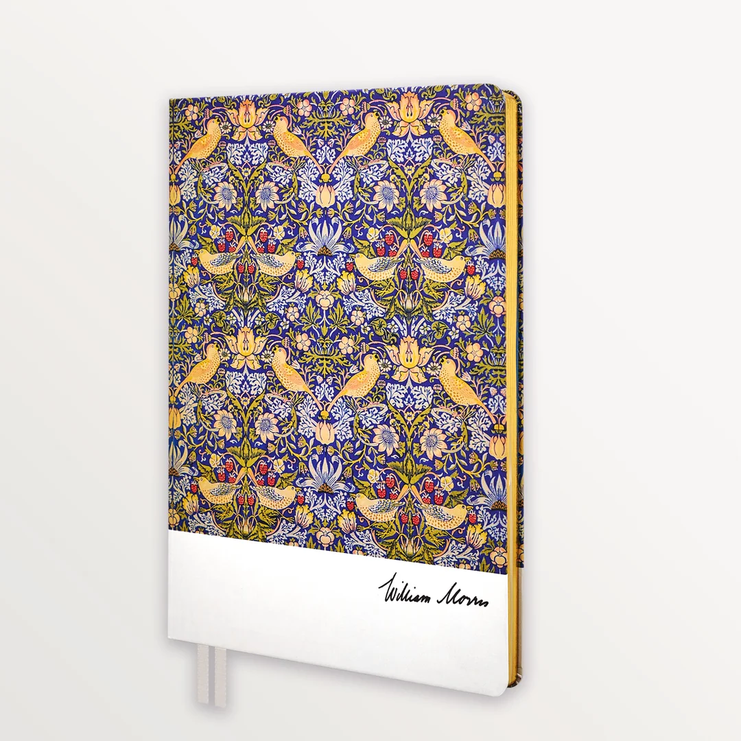 EPISODE GALLERY MORRIS STRAWBERRY THIEF XL CASEBOUND NOTEBOOK