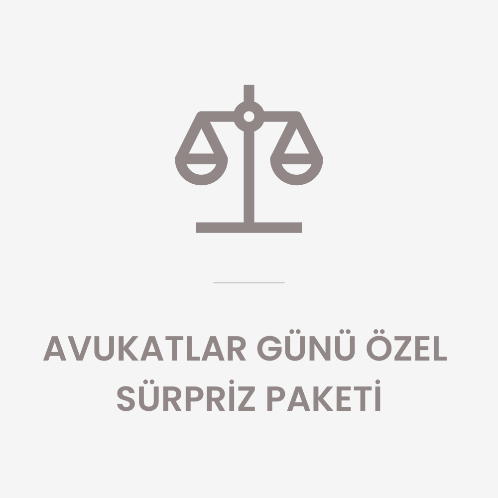 5 Nisan Avukatlar Günü Özel Sürpriz Kırtasiye Paketi