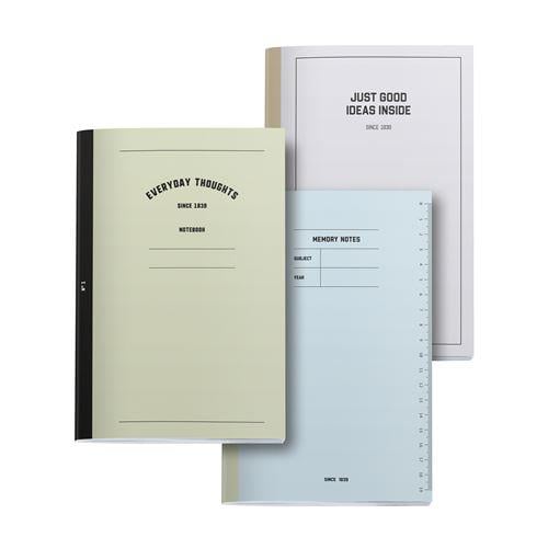 Miquelrius A5 B2Basics Dikişli Noktalı  Üçlü Defter Seti  