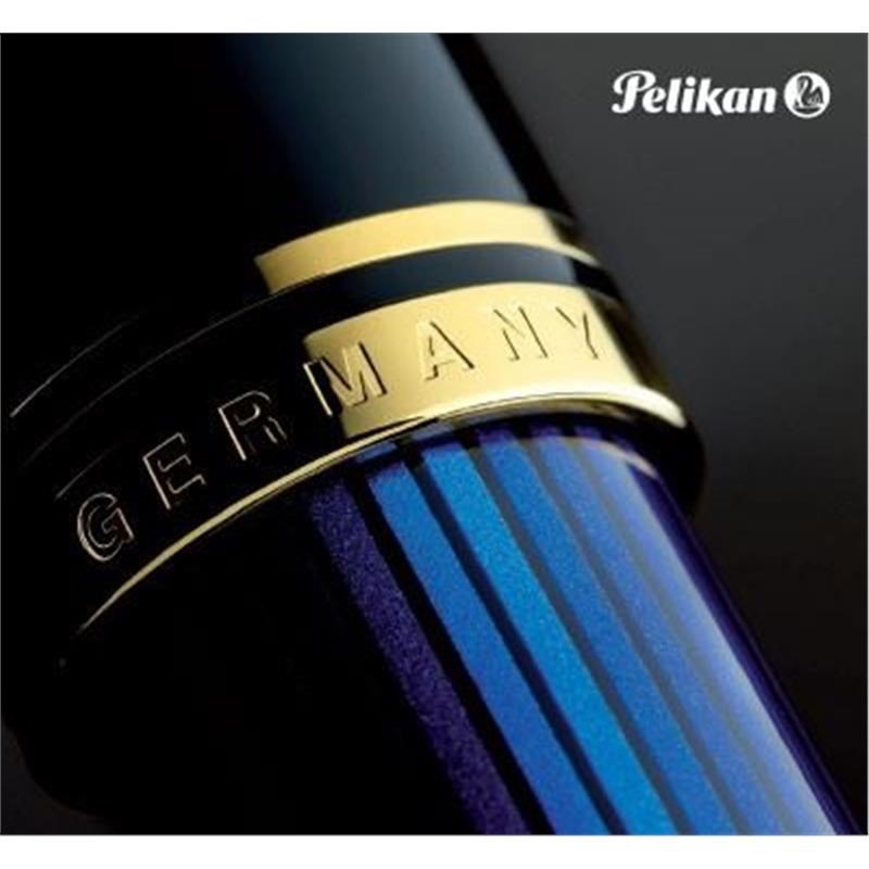 Pelikan Souveran Series M400 Blue Black Dolma Kalem EF Uç