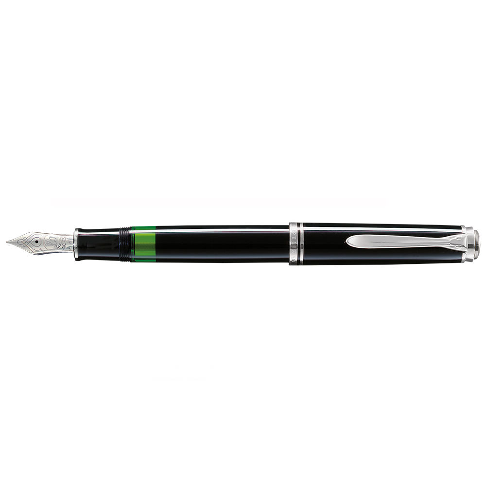 Pelikan Souveran Series M405 Black Dolma Kalem EF Uç