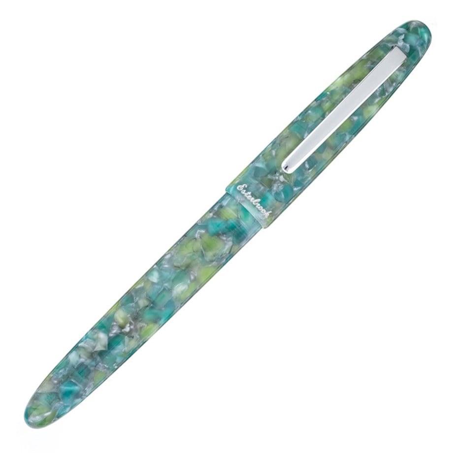 Esterbrook Estie Dolma Kalem Sea Glass Palladium Extra Fine