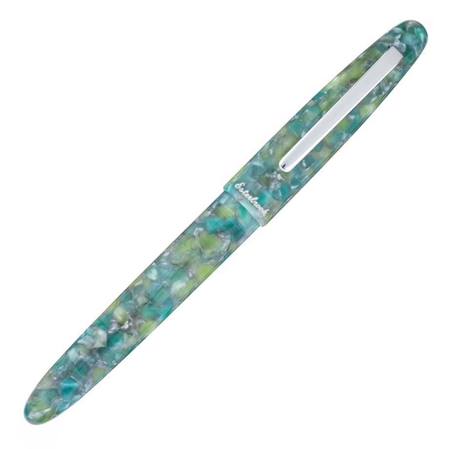 Esterbrook Estie Dolma Kalem Sea Glass Palladium Extra Fine
