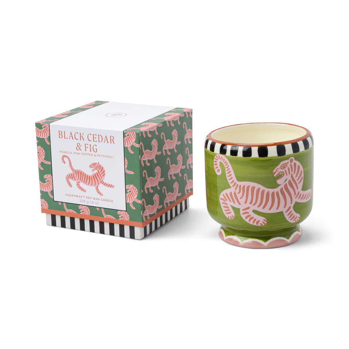 Paddywax Apothecary Cam Mum Black Cedar & Fig 226 gr
