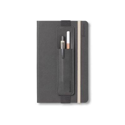 İf Bookaroo Pen Pouch  Defter Üstü Kalemlik  Charcoal