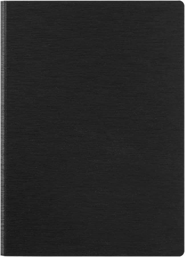 Midori 2024 Flat Diary Black Ajanda / Planner Defter