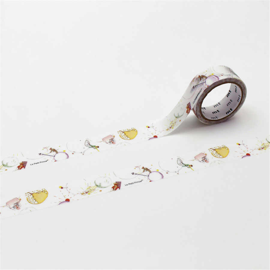 Kamo-i Masking Washi Tape The Little Prince 15mm × 5m People You Meet on Your Journ