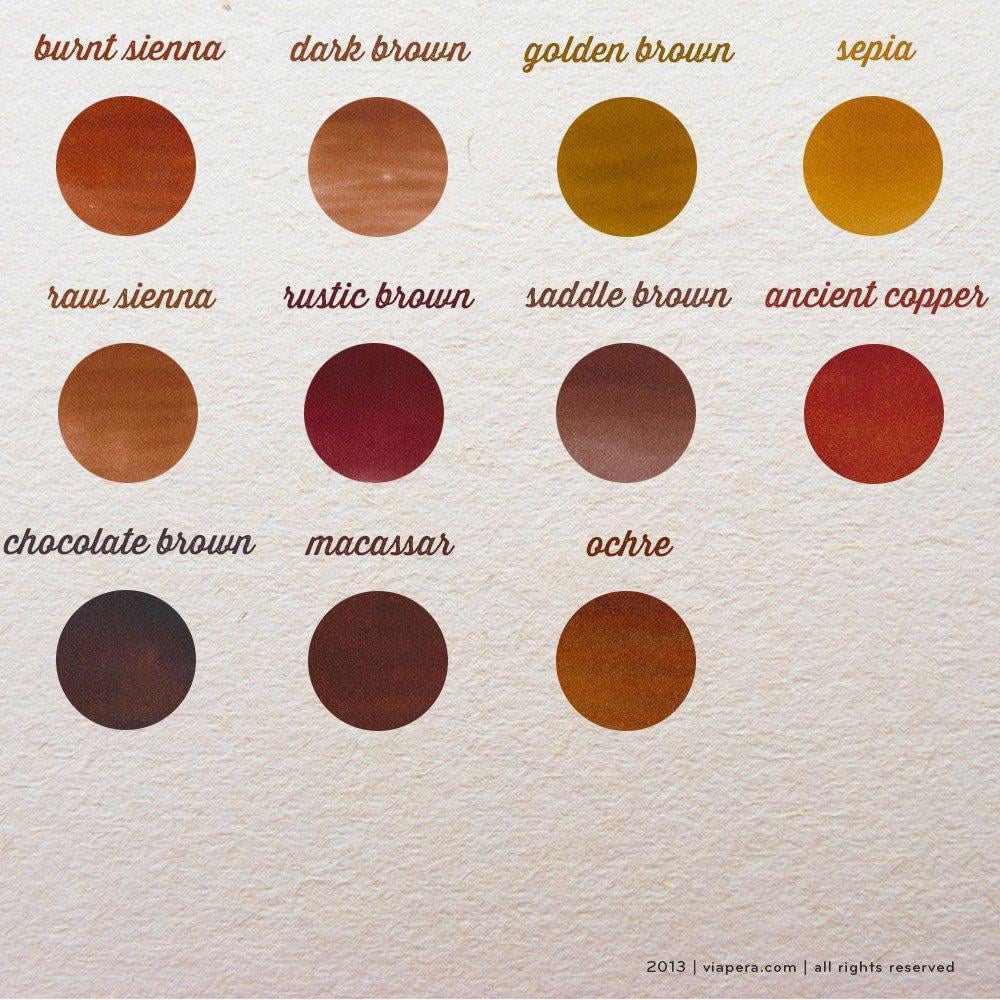Diamine Şişe Mürekkep 30ml Ancient Copper