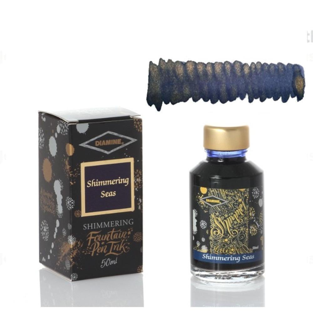 Diamine Ink Shimmering Mürekkep Shimmering Seas 
