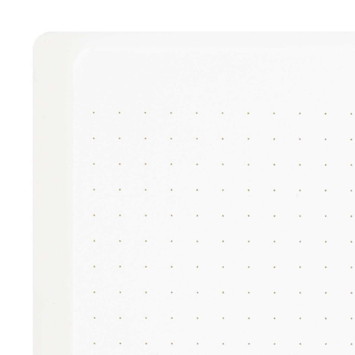 Midori Ring Notebook A5 Color Dotted White