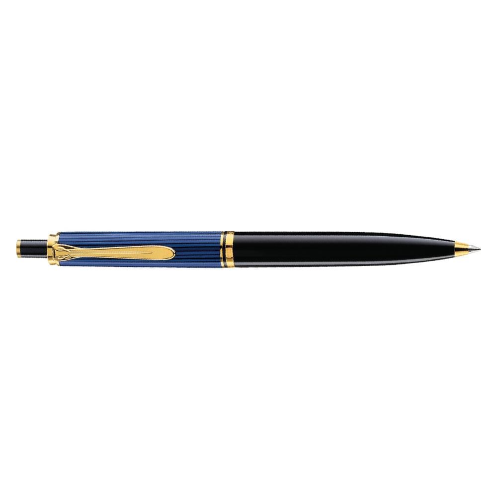 Pelikan K400 Tükenmez Kalem Sedefli Mavi Siyah 
