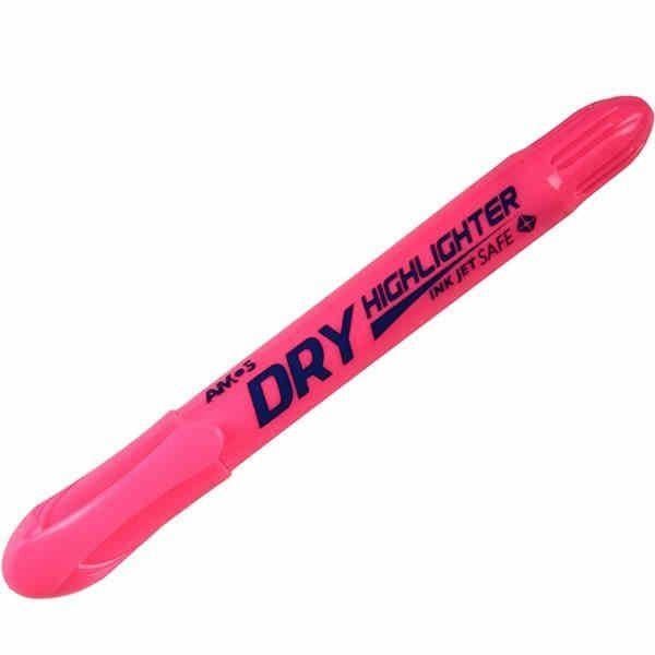 Amos Dry Highlighter Fosforlu Kalem Pembe