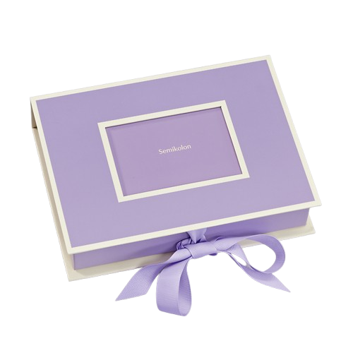 Semikolon Küçük Fotoğraf Kutusu lilac silk
