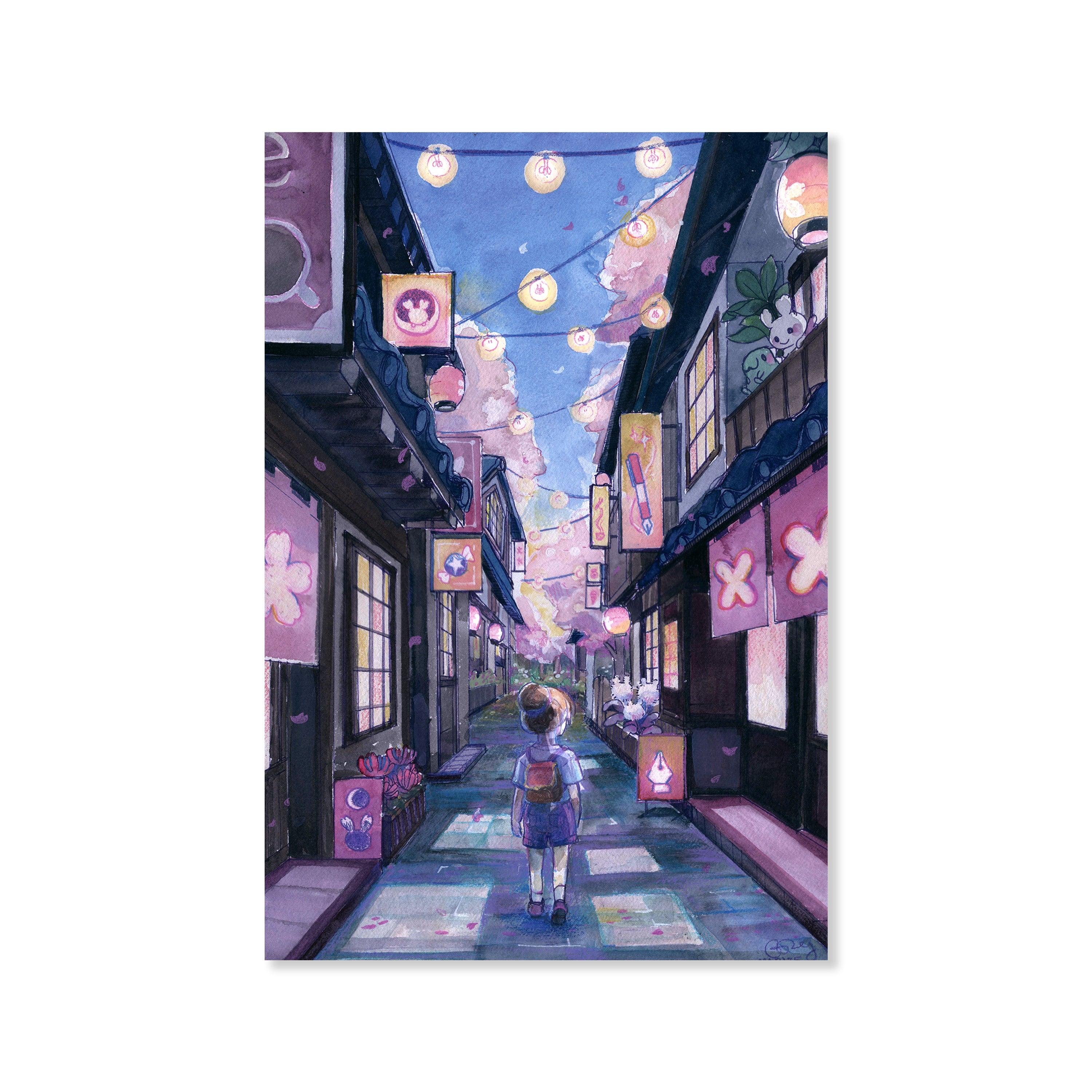 Esterbrook Sakura Dragon 3'lü Kartpostal