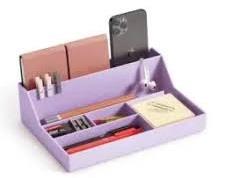 Miquelrius Stationery Organizer Masaüstü Düzenleyici - Purple Mor