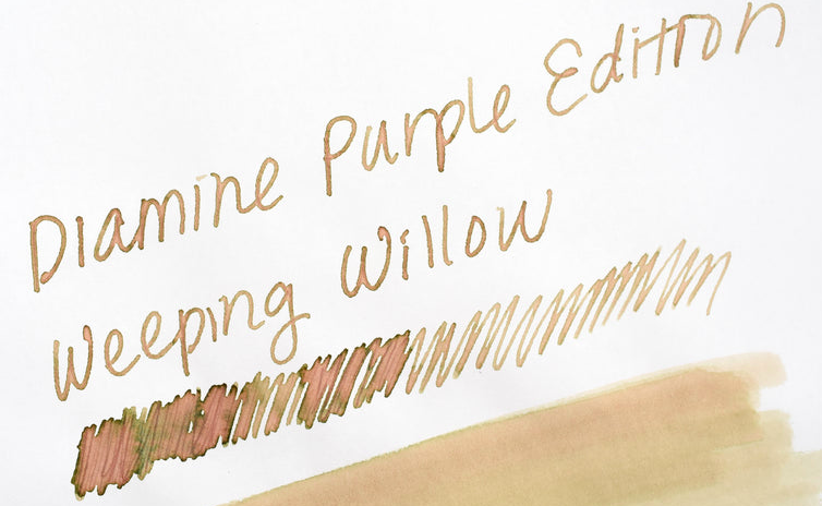 Diamine Inkvent Purple Collection Mürekkep 50ml Weeping Willow