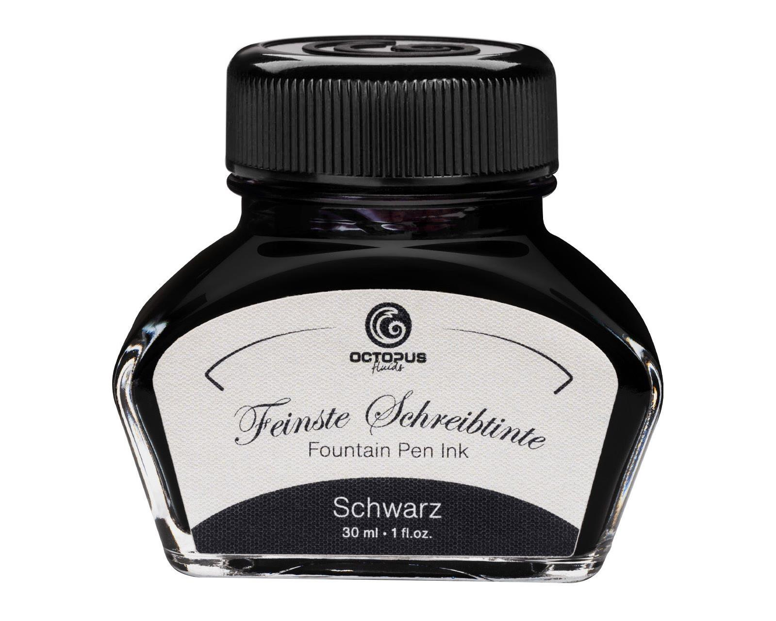 Octopus Fluids Schwarz Mürekkep 30 ml