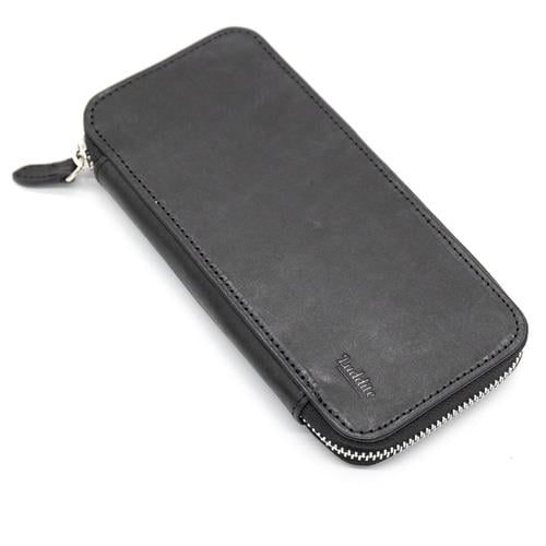 Luddite Limited Edition Hand Made Maya Derisi Fermuarlı Kalemlik Black