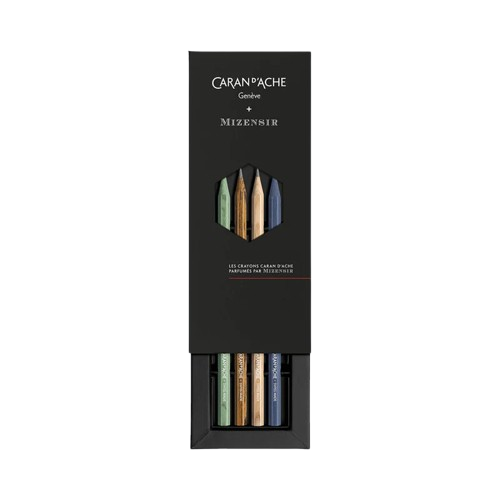 Caran d'Ache x Mizensir Le Crayons  EDP Parfümlü Ahşap Kalem Seti Edition 10