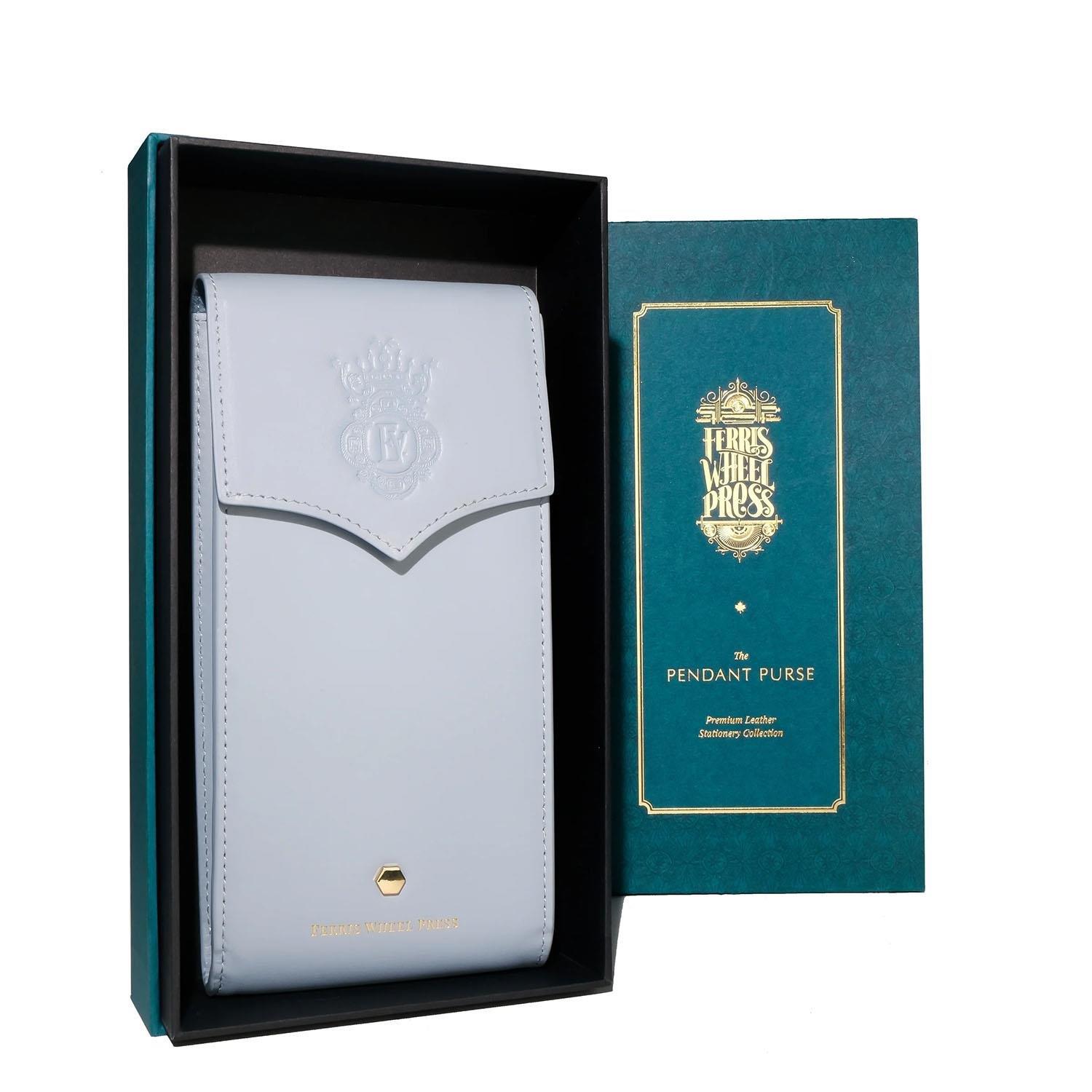 Ferris Wheel Press The Pendant Purse Deri Çanta Light Blue