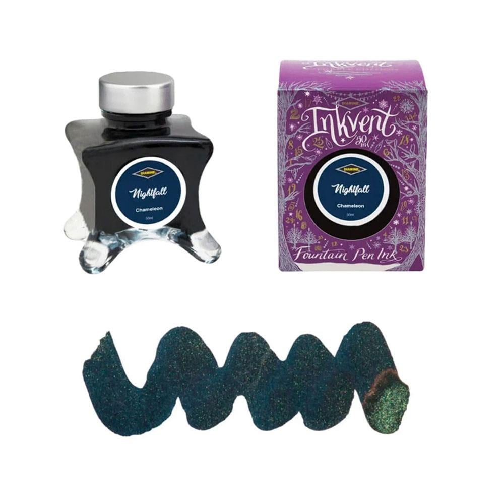 Diamine Inkvent Purple Collection Şişe Mürekkep 50ml Nightfall 