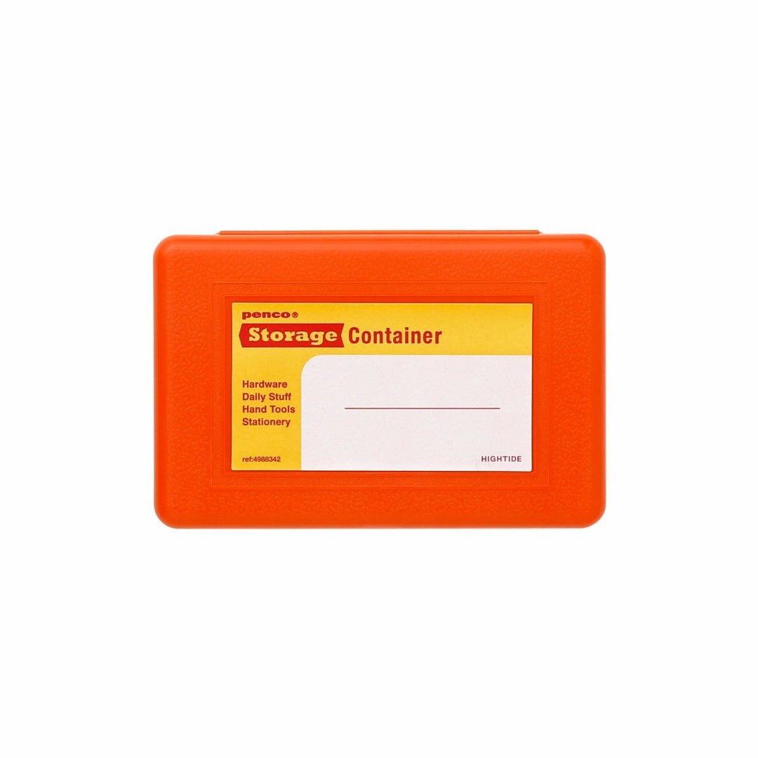 Penco Storage Container Plastik Çift Taraflı Kalemlik & Kutu Orange EB046 OR
