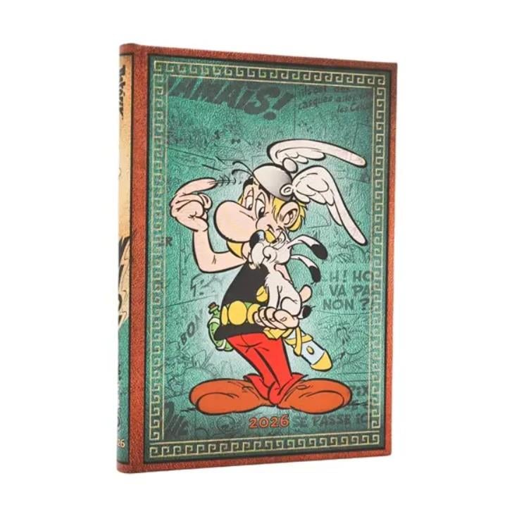 Paperblanks 2026 English Diary  Asterix The Gaul  Midi Hor Ajanda