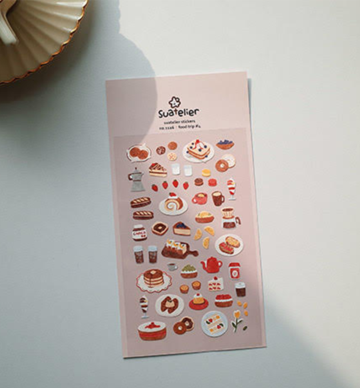 Suatelier Deco Sticker Food Trip #4