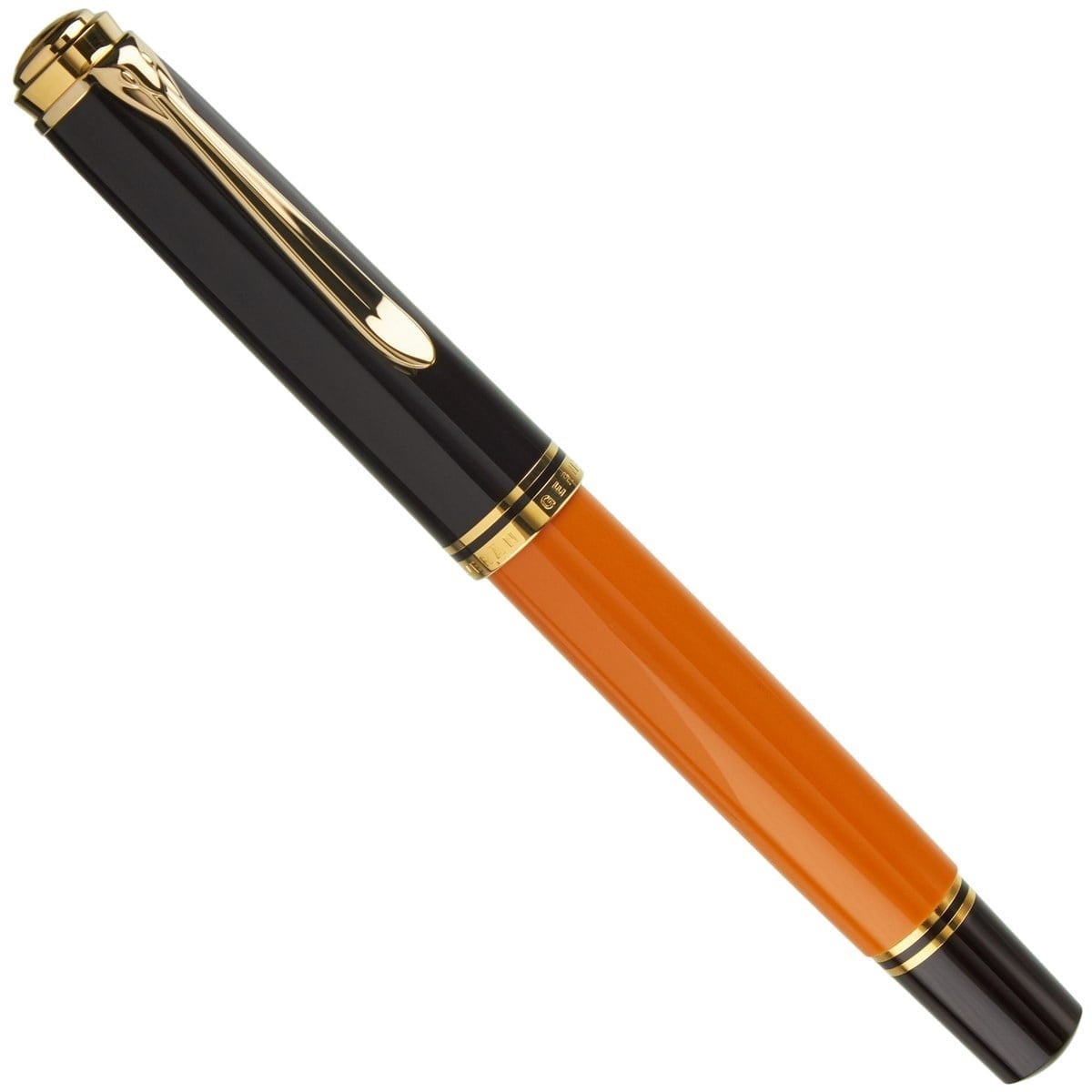 Pelikan Souveran M800 Burnt Orange Special Edition Fountain Dolma Kalem EF Uç