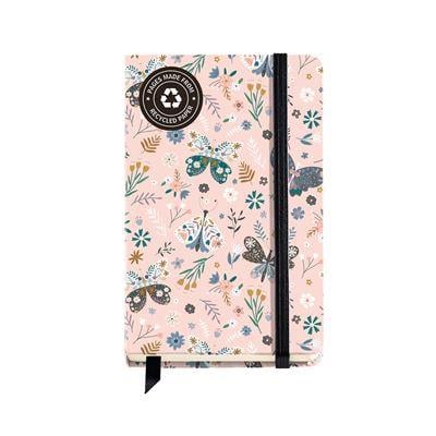 Miquelrius A6 Çizgisiz Butterfly  Garden Defter