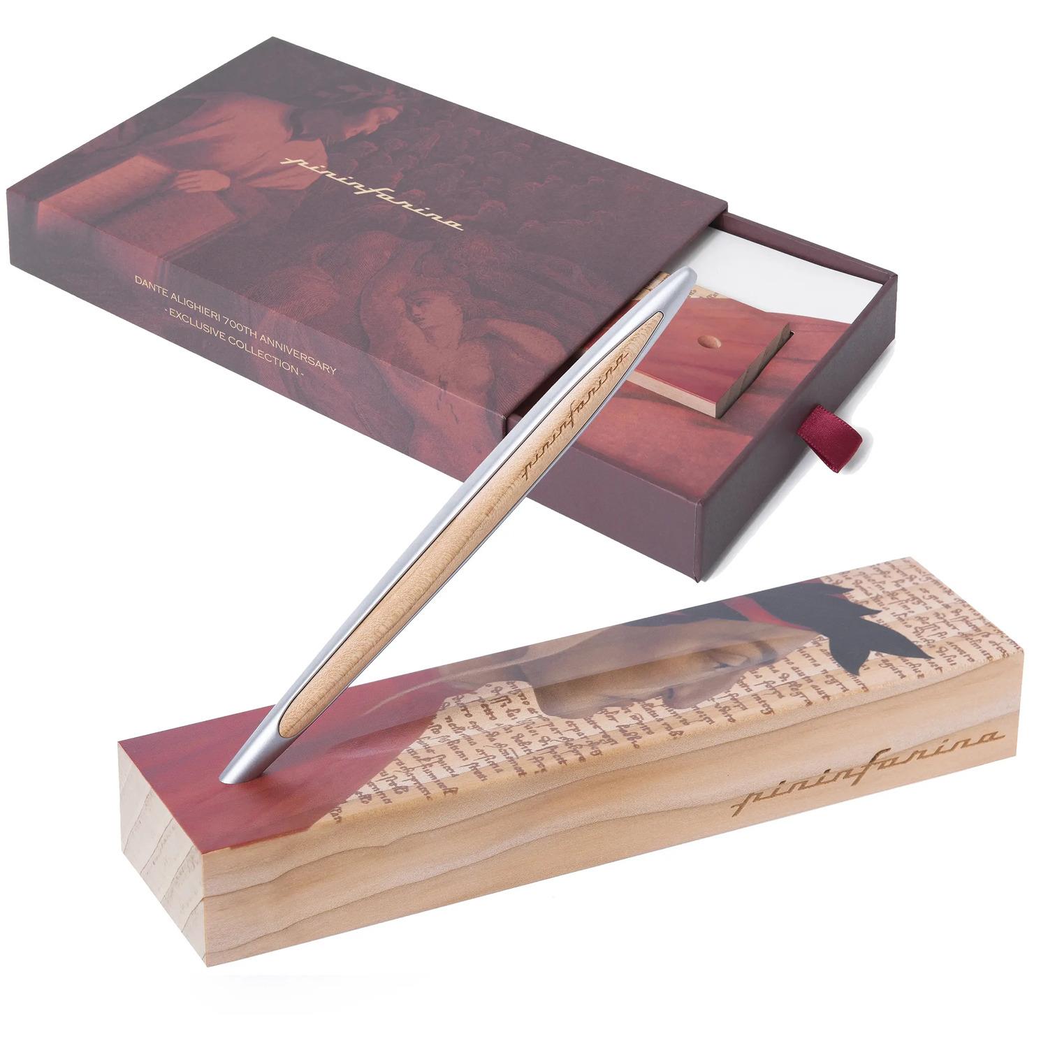 Penna Pininfarina Segno Cambiano 700th Anniversary Box Viva Dante Alighieri  Ethergraf Kalem