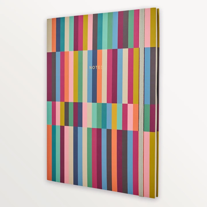 EPISODE STRIPE SPECTRUM SEGMENTS XL PERFECT BOUND NOTEBOOK