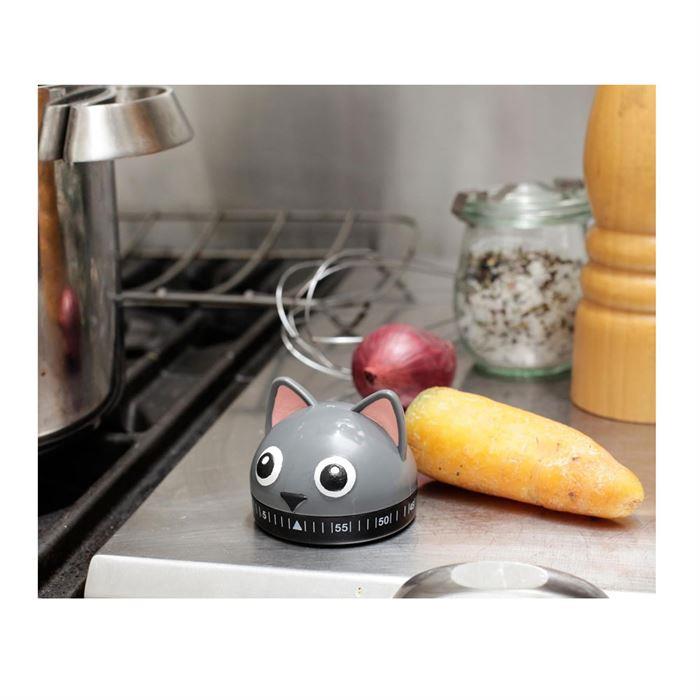 Kikkerland  Kitchen Timer Mutfak Zamanlayıcı Kedi