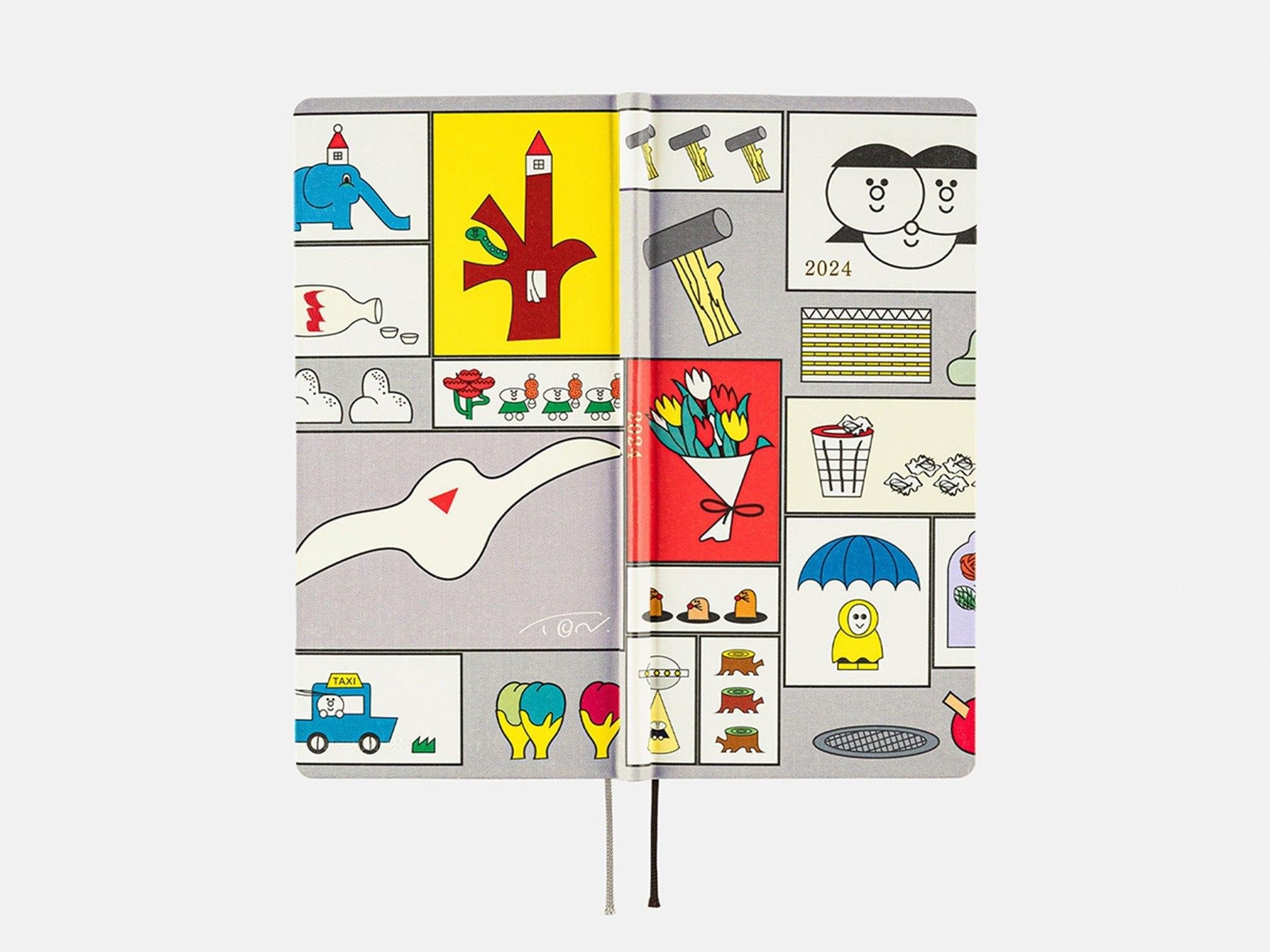 Hobonichi Weeks Japanese Version 2024 Jan. Start Tomomi Nishikawa Hanafi Set