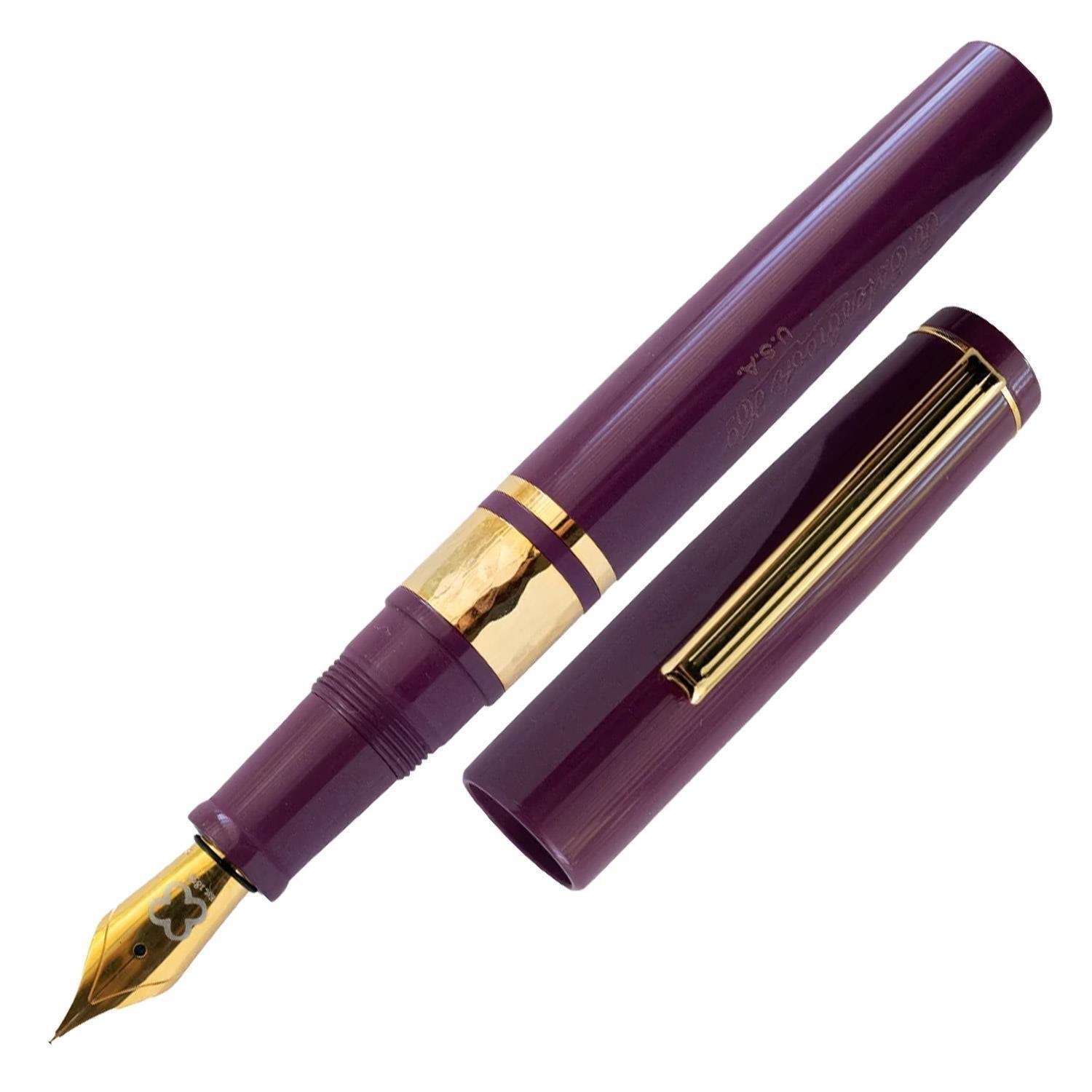 Esterbrook Model J Dolma Kalem Blackberry Ebonite Medium