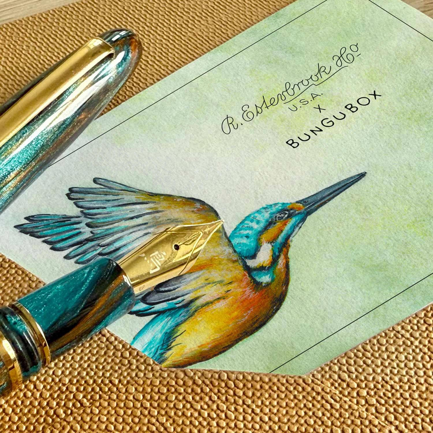 Esterbrook x BUNGUBOX Kingfisher Kurutma Kağıdı